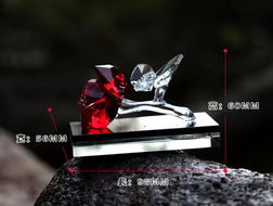 水晶玫瑰車(chē)載香水座 500g大容量，讓你愛(ài)上每一次出行